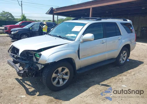 2006 Toyota 4Runner Limited V8 из США, поврежденный, VIN JTEBT17R168036506